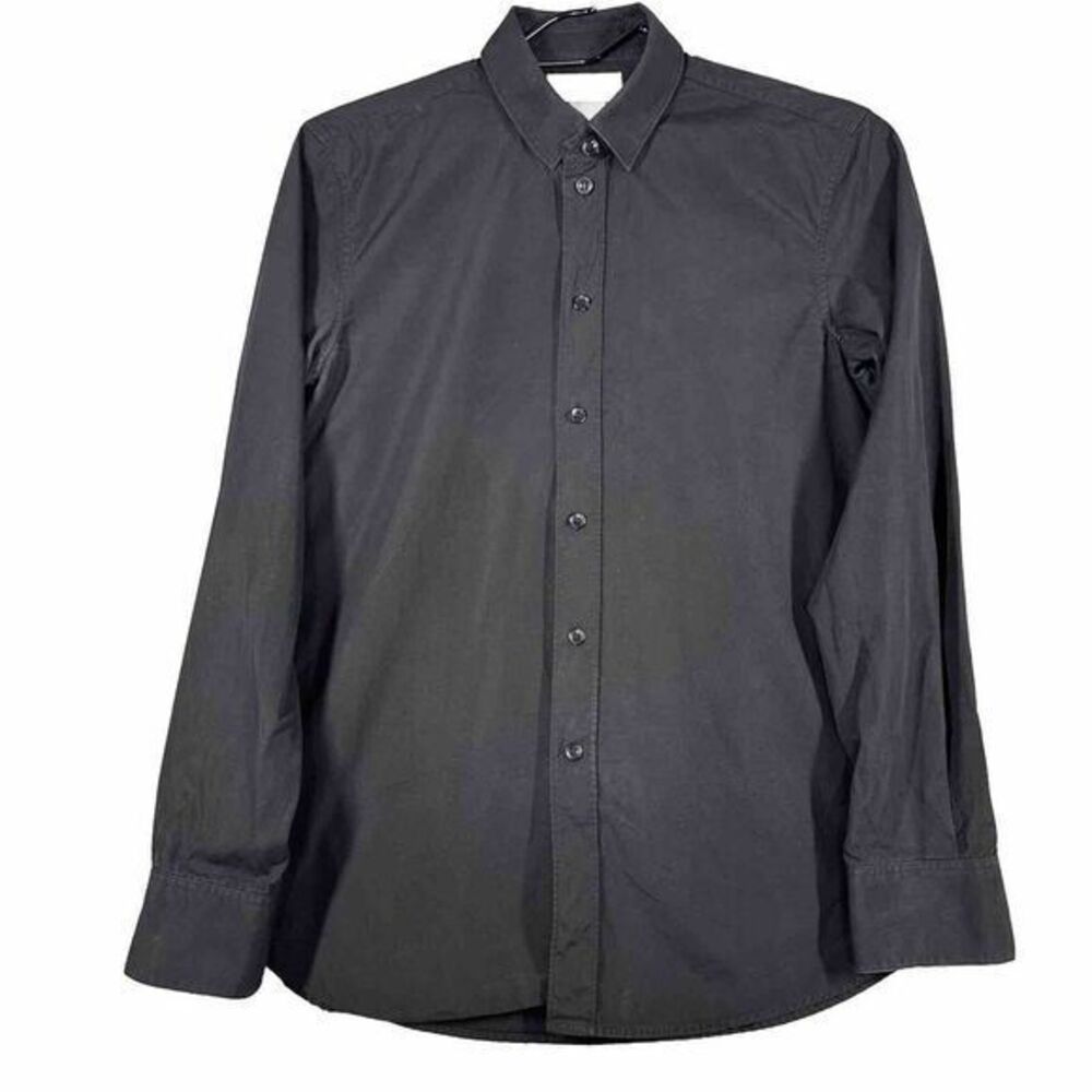 Saint Laurent‎ Shirt Women's 38 F Button Front Uniform Cotton Paris